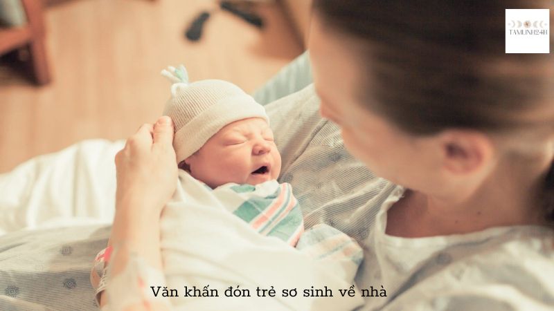 văn khấn đón trẻ sơ sinh về nhà