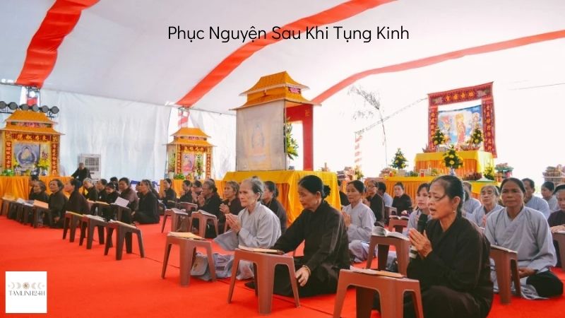 Phục Nguyện Sau Khi Tụng Kinh