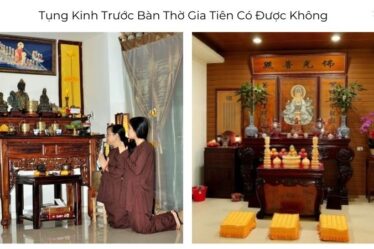 Tụng Kinh Trước Bàn Thờ Gia Tiên Có Được Không